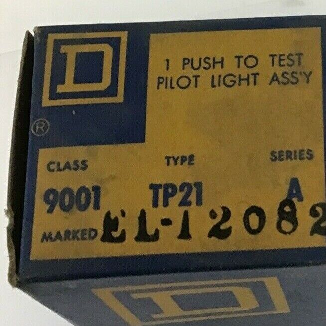 SQUARE D 9001 TP-21G2 120/110V 60/50CY GREEN PILOT LIGHT