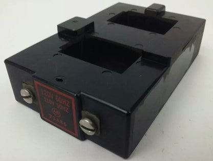 ALLEN BRADLEY 73A86 COIL 120V@60HZ, 110V@50HZ, USED, MISSING METAL CONTACT