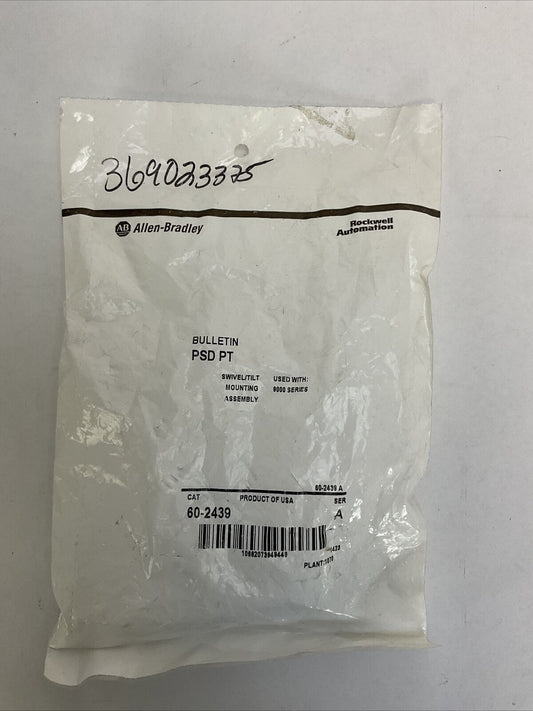 ALLEN BRADLEY 60-2439 SER A SWIVEL/TILT MOUNTING ASSEMBLY USED WITH 9000 SERIES
