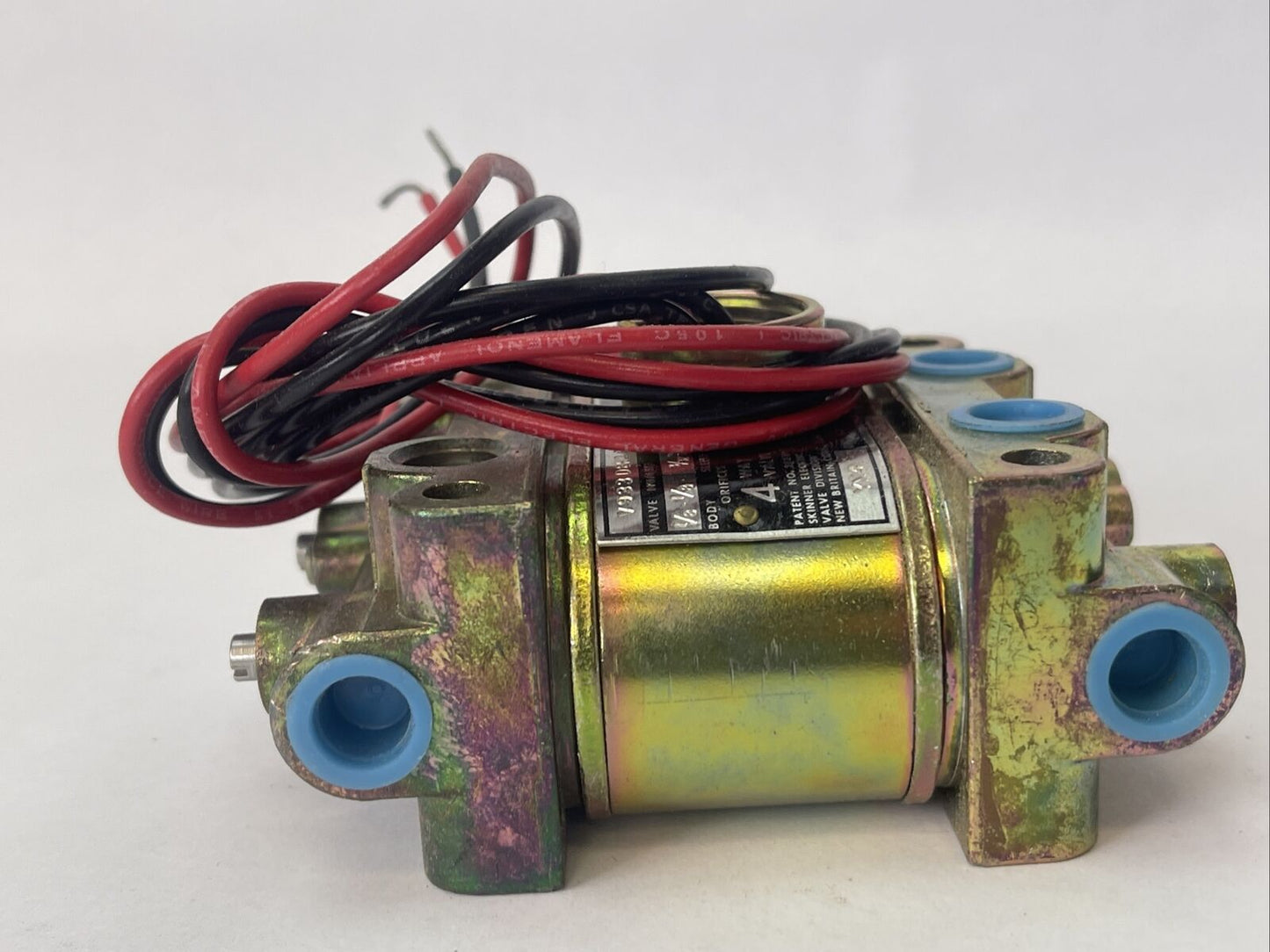 SKINNER V933DEH2050 V9 SERIES SOLENOID VALVE 50PSI 120V 60HZ 20WATTS
