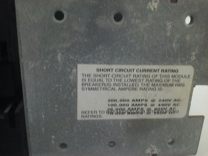 GENERAL ELECTRIC AMC4SE MOD. 1  SPECTRA SER. CIRCUIT BREAKER MODULE 300A 600V 4P