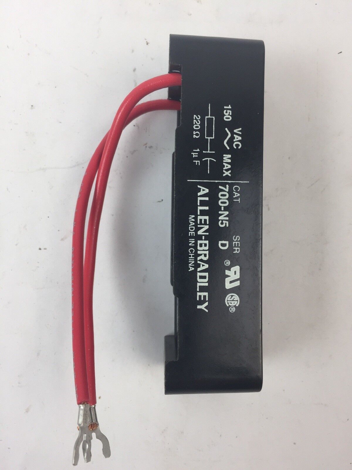 ALLEN BRADLEY 700-N5 RELAY ACCESSORY SURGE SUPPRESSOR 150V MAX SERIES D