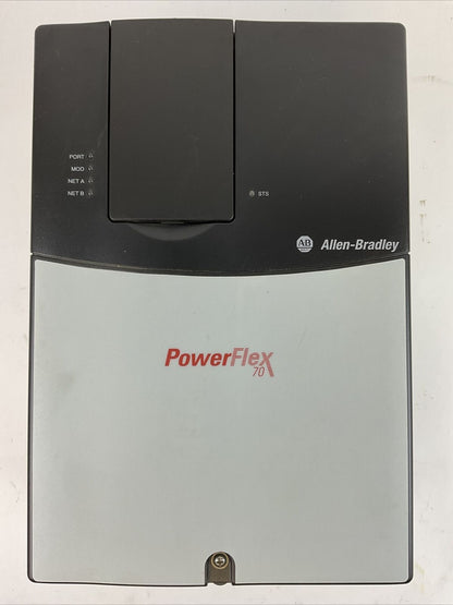 ALLEN BRADLEY 20AE017A0AYNNNNN AC DRIVE F/W 2.008 SER A 15HP OUTPUT 0-575VAC 3PH