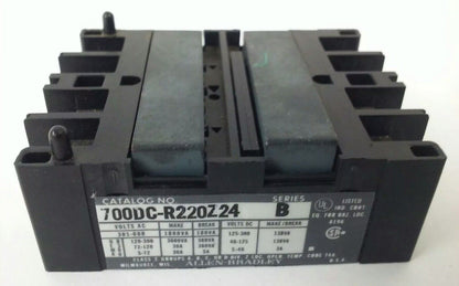 ALLEN BRADLEY, 700DC-R220Z24 SER.B, 600V, 30A, MISSING PARTS