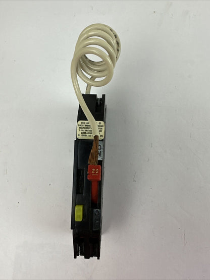 SYLVANIA HRGF-20 GROUND FAULT Q-R CIRCUIT BREAKER 20AMP 1POLE 120VAC TYPE HRGF