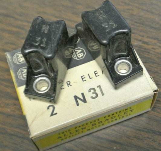 BOX of 2 / ALLEN-BRADLEY N31 THERMAL OVERLOAD HEATER ELEMENT  / NEW SURPLUS