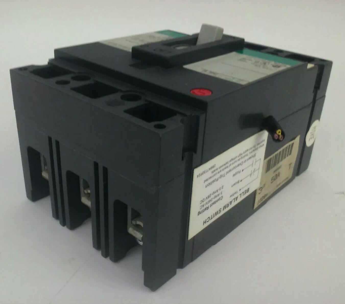 GENERAL ELECTRIC TEB132050 CIRCUIT BREAKER TRIP UNIT 3P 240V 50A 10Ka GREEN TAG
