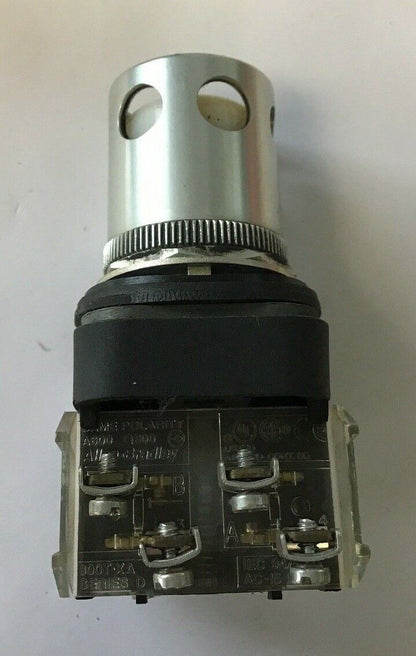 ALLEN BRADLEY 800T-QA24 SER T 24VAC/VDC PUSH BUTTON WHITE