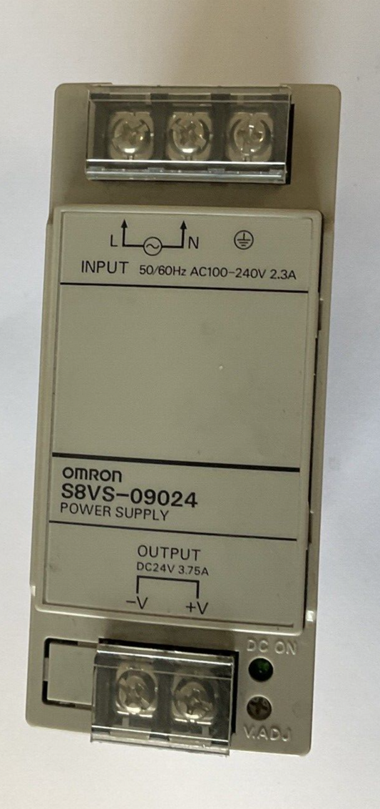 OMRON S8VS-09024 POWER SUPPLY 50/60HZ 240VAC 2.3A