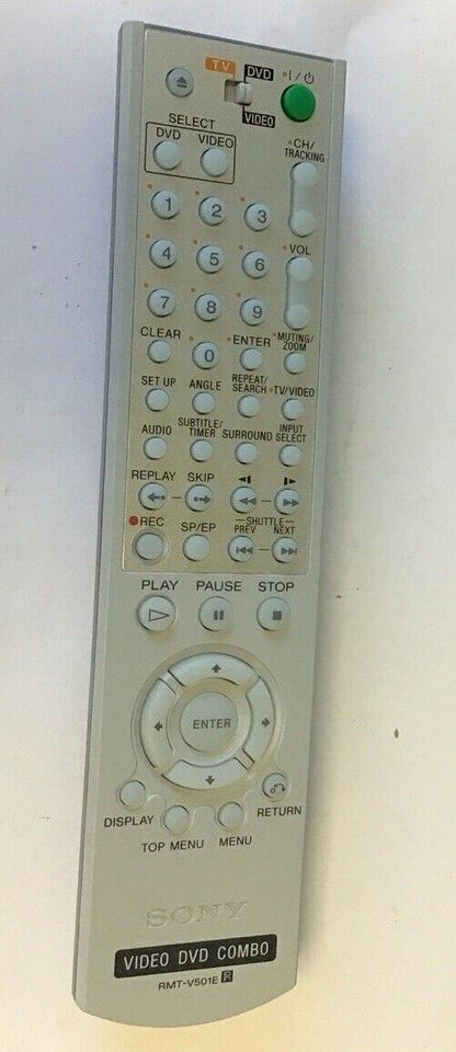 SONY RMT-V501E REMOTE CONTROLLER VIDEO-DVD COMBO