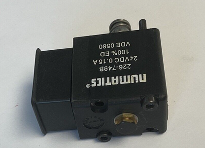 NUMATICS 226-749B SOLENOID COIL 24VDC 0.15A