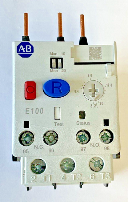 ALLEN-BRADLEY 193-1EEDB OVERLOAD RELAY SER.A E100 3.2-16A