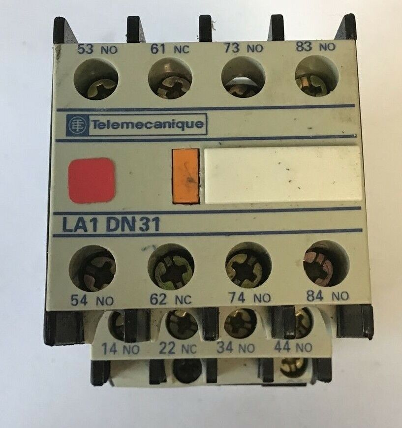 TELEMECANIQUE CA3DN62BDREQ3548G6 RELAY CONTROL W/ LA1DN31 W/ LA4DB1B **LOTOF3**