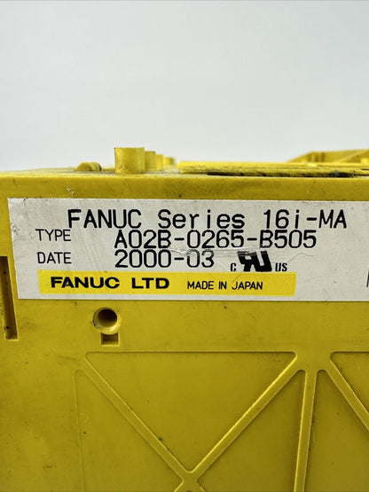 FANUC A02B-0265-B505 SERIES 16i-MA 5 SLOT RACK