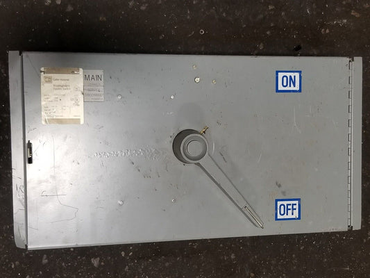 WESTINGHOUSE FDPW325MR 400 AMP 240 VOLT FUSIBLE SWITCH, 50 H.P., USED