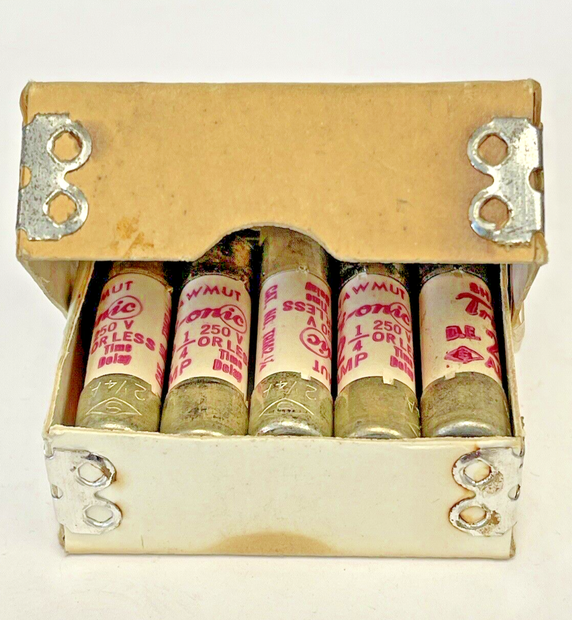 SHAWMUT - *BOX OF 10* - TRM2 1/4 - 2.25 AMP, 250 VAC - TIME-DELAY FUSES