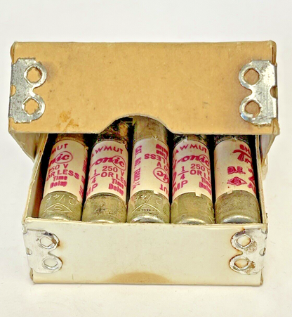SHAWMUT - *BOX OF 10* - TRM2 1/4 - 2.25 AMP, 250 VAC - TIME-DELAY FUSES