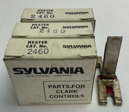 GTE SYLVANIA CLARK 2460 HEATER (LOT OF 3)