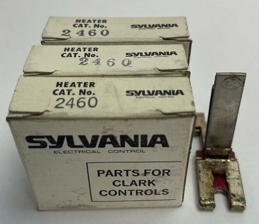 GTE SYLVANIA CLARK 2460 HEATER (LOT OF 3)