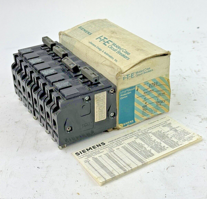ITE / SIEMENS *BOX OF 4* - D260 - CIRCUIT BREAKERS-60A/2POLE/240VAC/TYPE QD/NEW