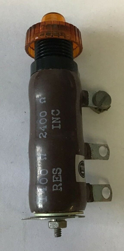 WESTINGHOUSE 449D187G83 TYPE EZC MINALITE 125V AMBER LENS