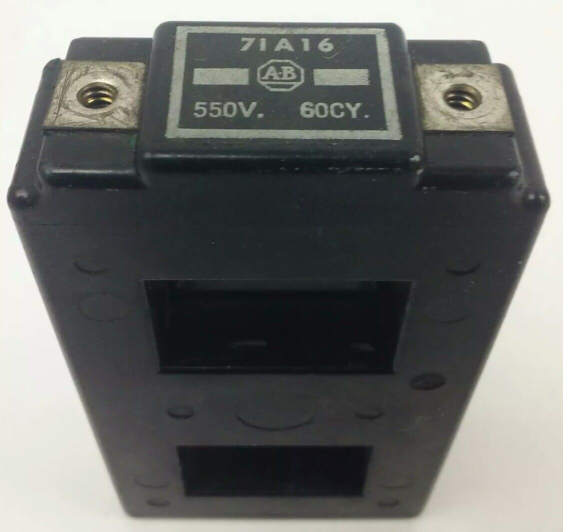 ALLEN BRADLEY 71A16, COIL, 550V @ 60HZ, RENEWAL PARTS, MISSING SCREWS