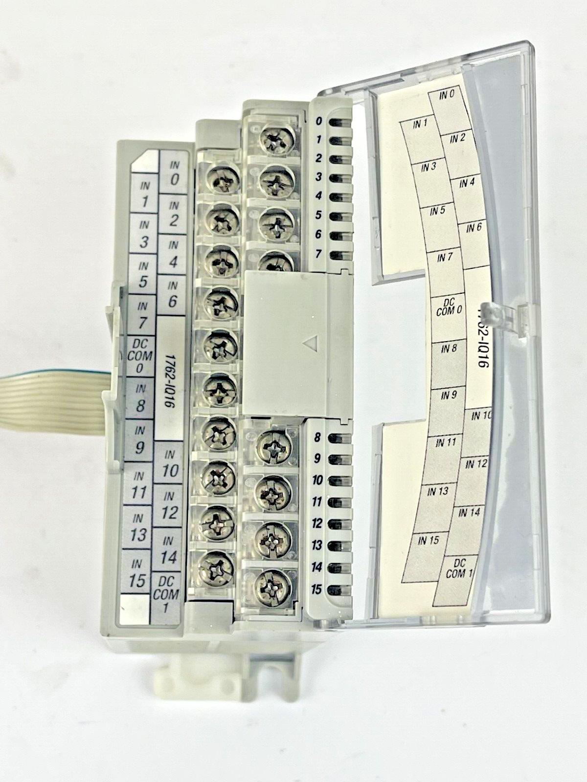 ALLEN BRADLEY - 1762-IQ16 SER A REV A - MICROLOGIX 1200 INPUT MODULE -16PT 24VDC