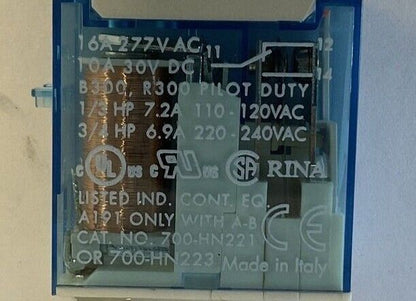ALLEN BRADLEY 700-HK36Z24 RELAY SER.B 24VDC***LOTOF2***