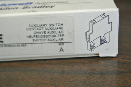 LOT of 3 / ALLEN-BRADLEY 195-BA10 AUXILIARY SWITCH / AUX. CONTACT / NEW SURPLUS
