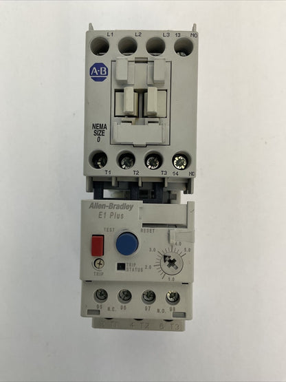 ALLEN BRADLEY 309-AOEJ-EEC (300-AOE*930+193-EECB) 600VAC 18A 3PH 5HP COIL 24VDC
