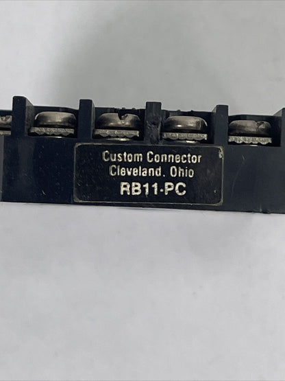 CUSTOM CONNECTOR CORPORATION RB11-PC RELAY SOCKET (LOT OF 9)