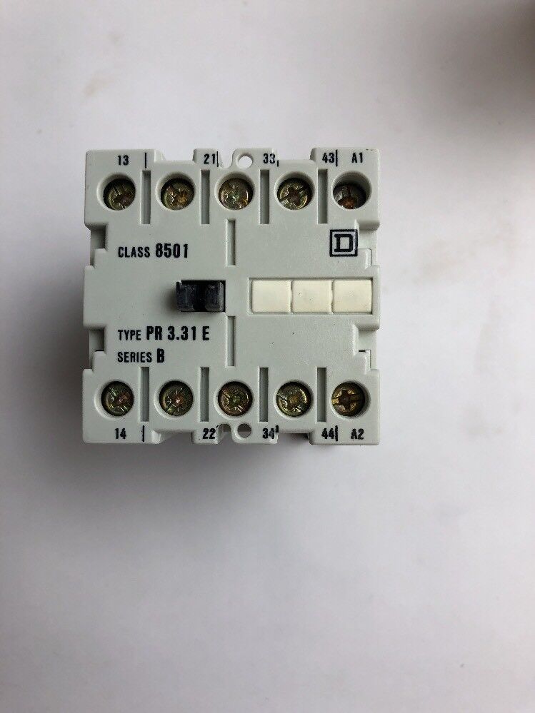 Square D 8501 PR 3.31 E Control Relay 110 V 50 HZ 120 V 60 HZ