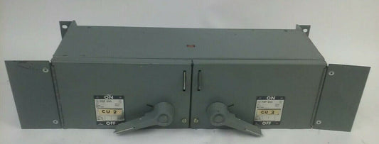 WESTINGHOUSE FDPT3211R SER.B FUSIBLE TWIN PANELBOARD SWITCH  3P 30A 240V 7.5HP