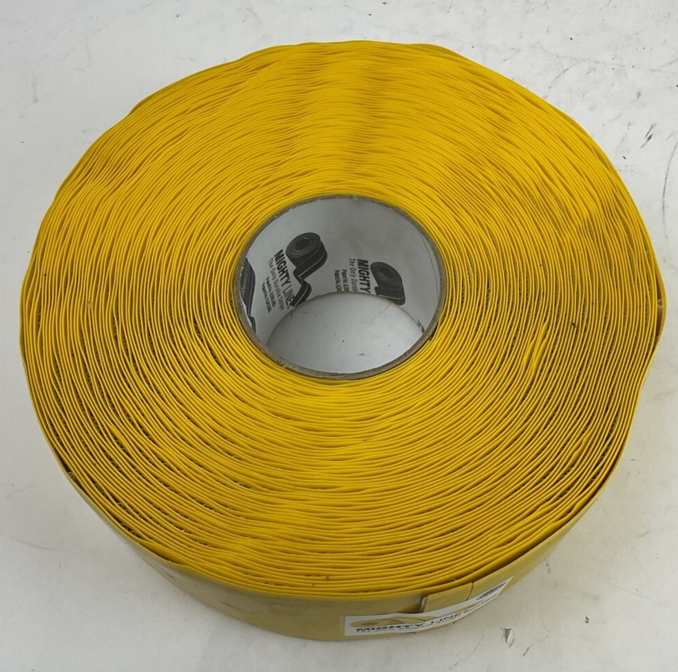 MIGHTY LINE YELLOW DURABLE FLOOR TAPE 3" X 100'