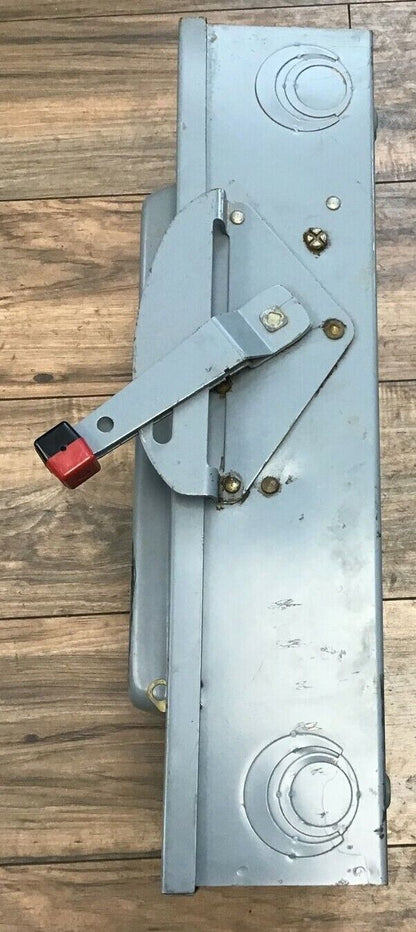 SQUARE D  H263  FUSIBLE DISCONNECT SWITCH 100A 600VAC/DC