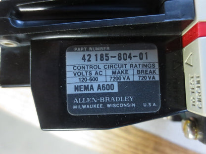ALLEN-BRADLEY 509-BOXD ACROSS-THE-LINE AC STARTER - 115-120V/60Hz, 11V/50Hz NEW