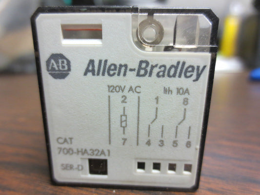 ALLEN-BRADLEY 700-HA32A1 GENERAL PURPOSE RELAY 10A, 120V