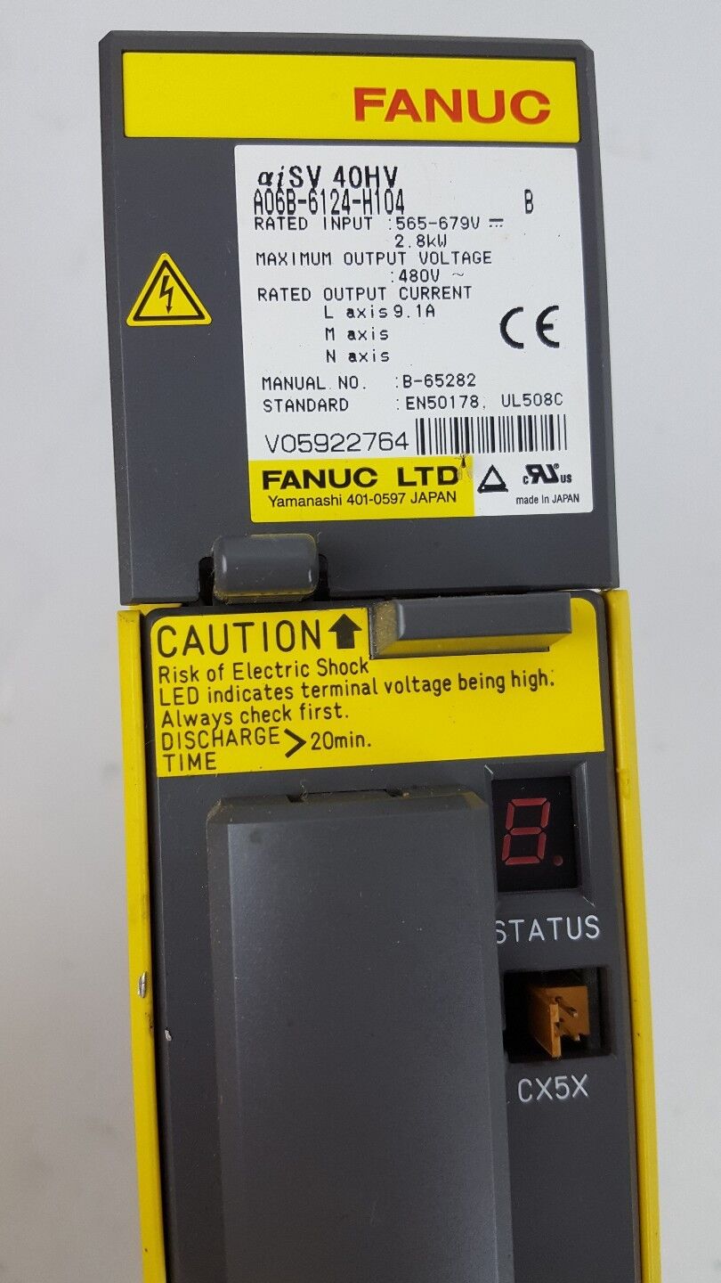 FANUC A06B6124 H104 AISV 40HV