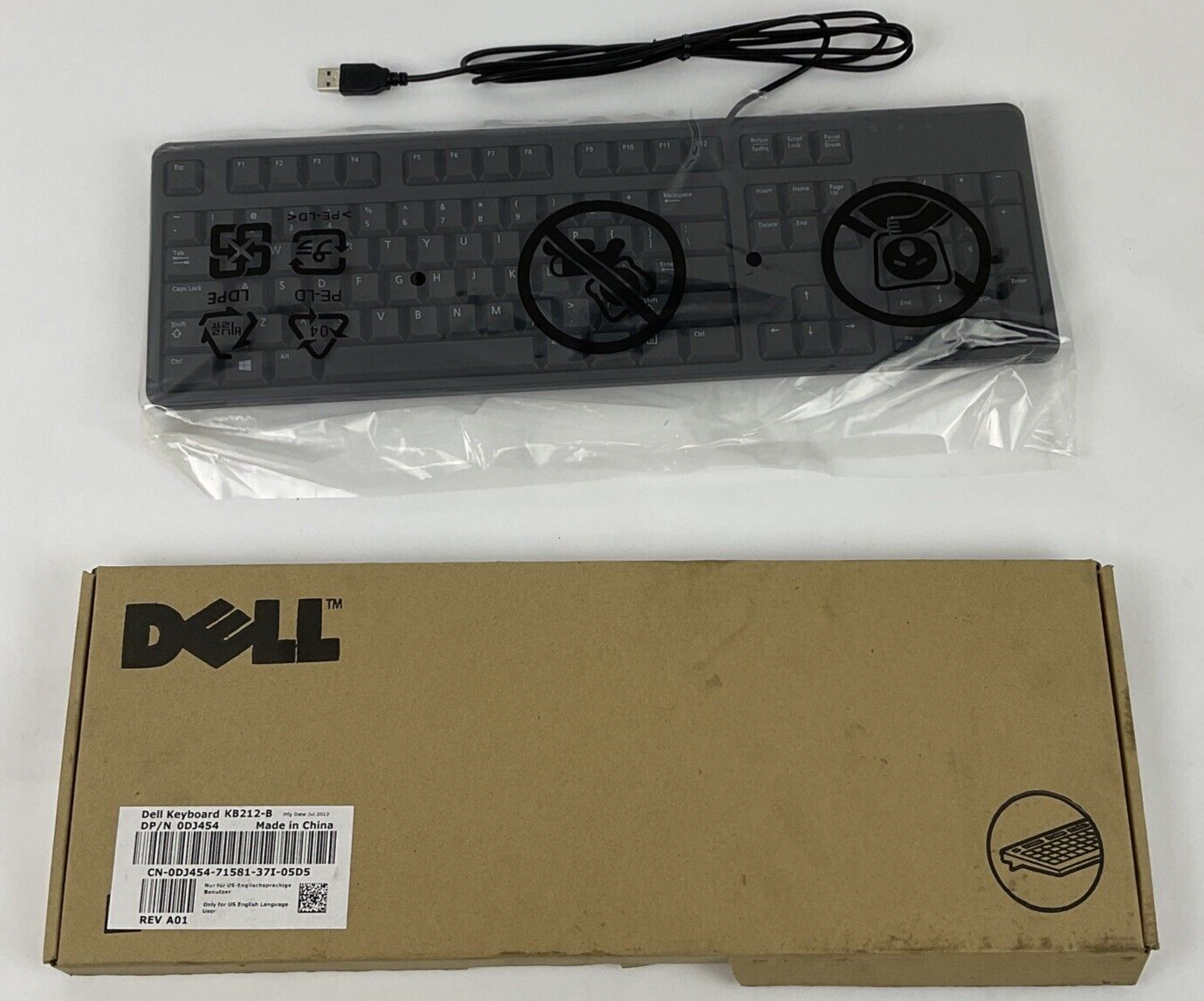 DELL KB212-B WIRED KEYBOARD