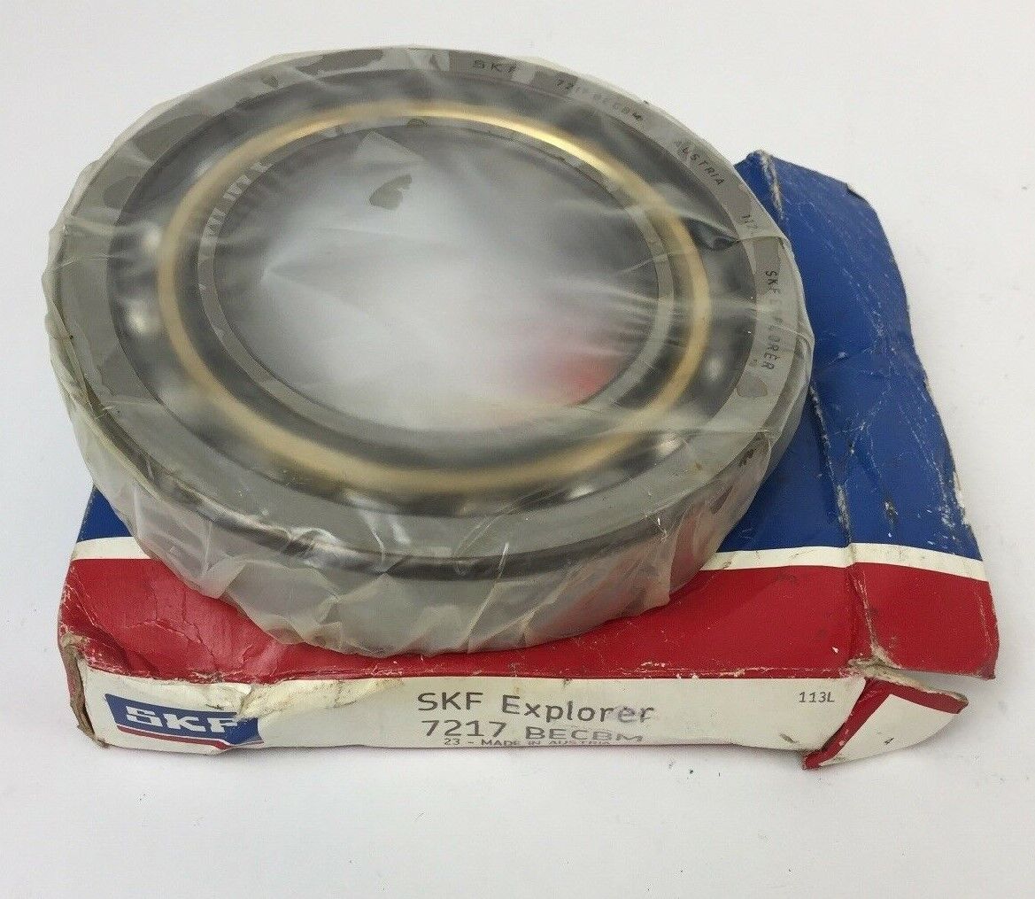 SKF 7217 BECBM ANGULAR CONTACT BALL BEARING