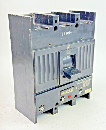 GE - TJJ436400 - CIRCUIT BREAKER W/ 400A TRIP - 3 POLE/600VAC/400A