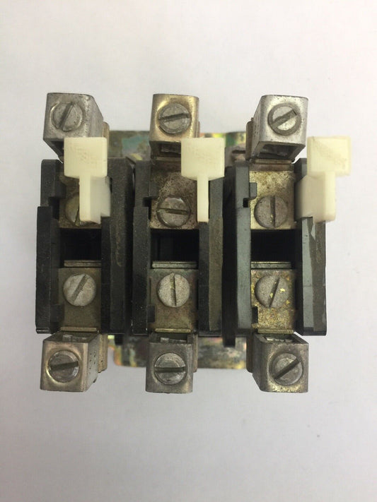 GOULD L113DL1 INDEPENDENTLY MOUNTED OVERLOAD RELAY 50AMP 600VAC NO HEATERS