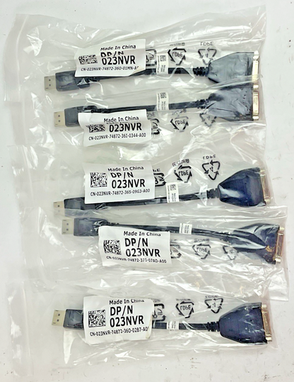 DP/CN-023NVR-74872-360-01MN-A00 LUXSHARE-ICT DISPLAY PORT TO DVI  ***LOTOF5***