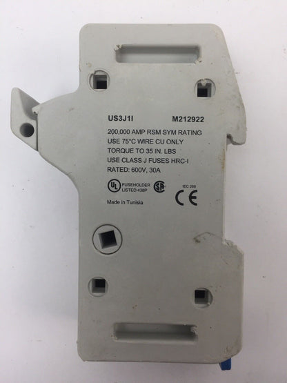 FERRAZ SHAWMUT US3J1I ULTRASAFE FUSE HOLDER 600V 30A