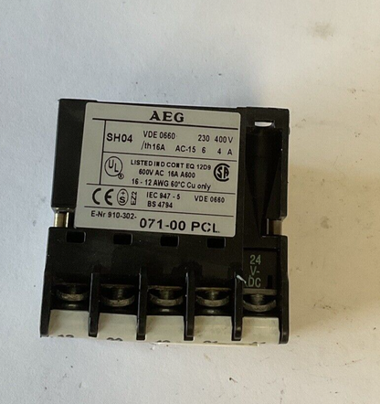 AEG 31Z RELAY SH04 400V ***LOTOF2***