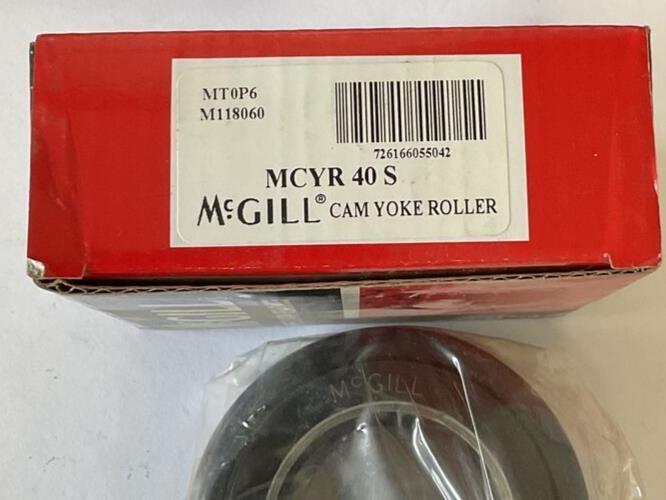 MCGILL MCYR 40 S CAM YOKE ROLLER BEARING