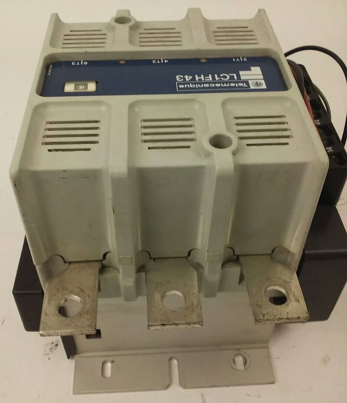 TELEMECANIQUE LC1FH43 CONTACTOR 3PH 600VAC 150HP 200A LA1F221 LX4 FH 190VDC