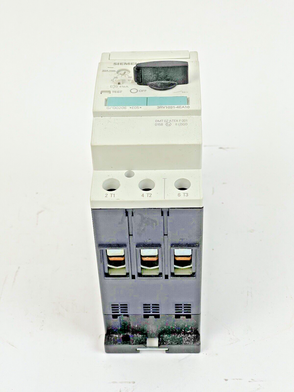 SIEMENS - 3RV1031-4EA10 - S2 CIRCUIT BREAKER - 32 A, 690 V, 3 POLE - MOTOR PROTE