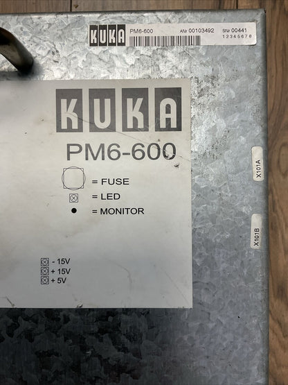 KUKA PM6-600 SERVO DRIVE