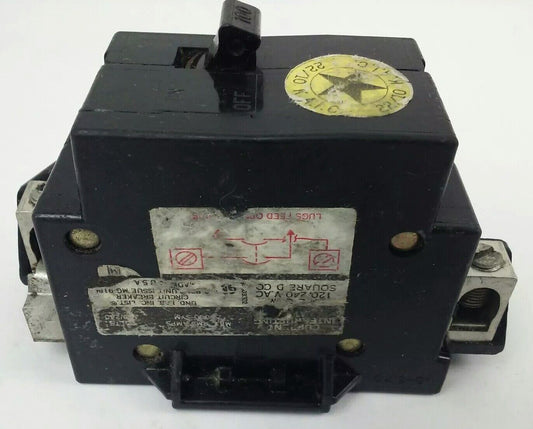 SQUARE D QOM100VH CIRCUIT BREAKER 2P 100A 120/240VAC